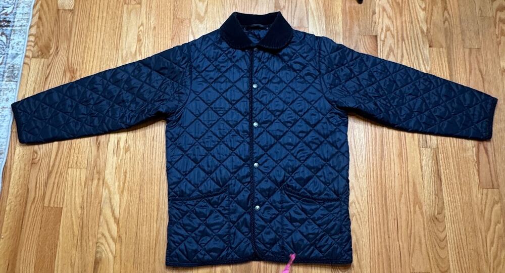 Vintage Richards of Greenwich Made in Italy Quilted Jacket | Double Vented